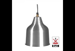 Lampenschirm f. Infra-wärme-Strahler Aluminium 18cm